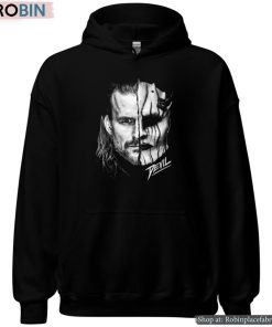 Adam Cole Face – Devil Black Shirt