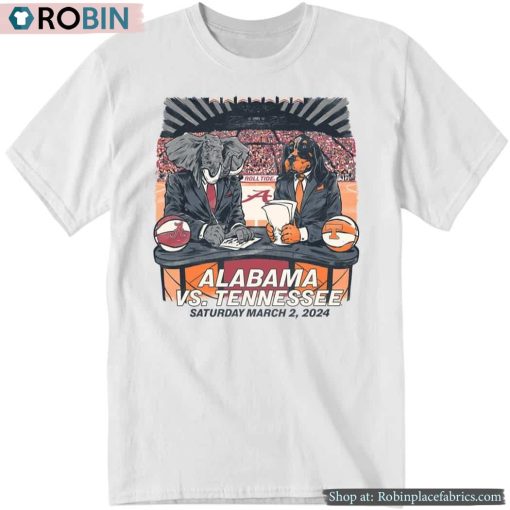 Alabama Vs Tennessee Gameday Shirt