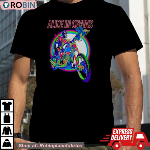 Alice In Chains Devil Bike Shirt