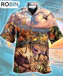 All Dinosaurs Go To Heaven Hawaiian Shirt, Gìt for Summer Shirt All Dinosaurs Go To Heaven Hawaiian Shirt, Gìt for Summer Shirt