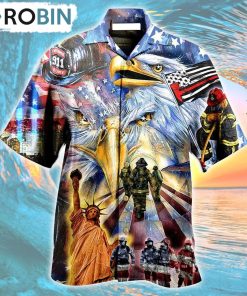America Proud Forever With Love Hawaiian Shirt, Gìt for Summer Shirt
