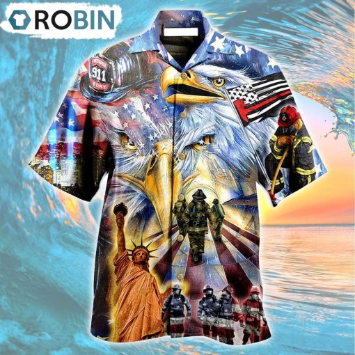 America Proud Forever With Love Hawaiian Shirt, Gìt for Summer Shirt