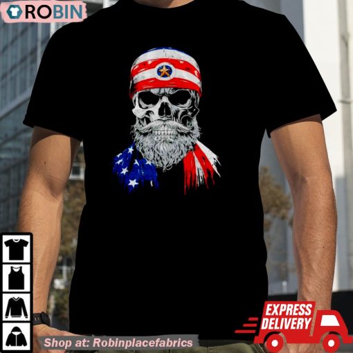 American Death Dealer Usa Flag Shirt