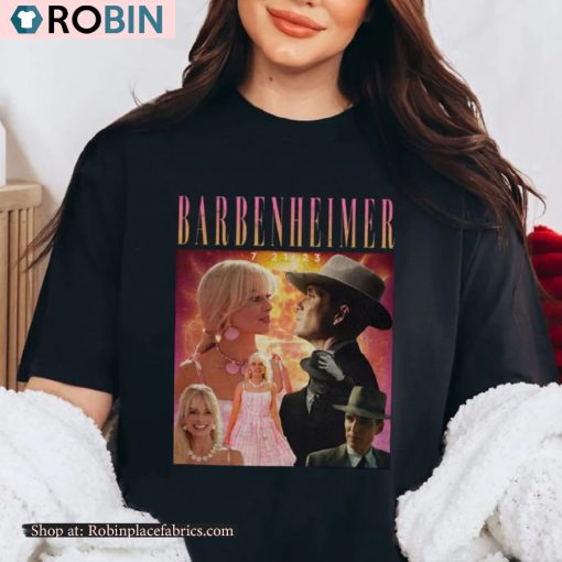 Barbenheimer 72123 Shirt Barbie Vs Oppenheimer