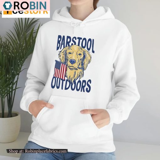 Barstool Outdoors Dog Usa Shirt