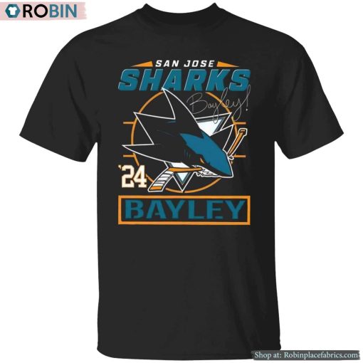 Bayley San Jose Sharks 24 Shirt