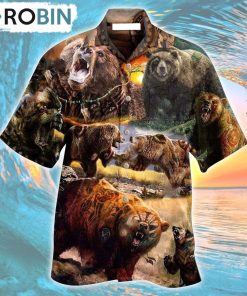Bears Keep The Native Spirit Hawaiian Shirt, Gìt for Summer Shirt