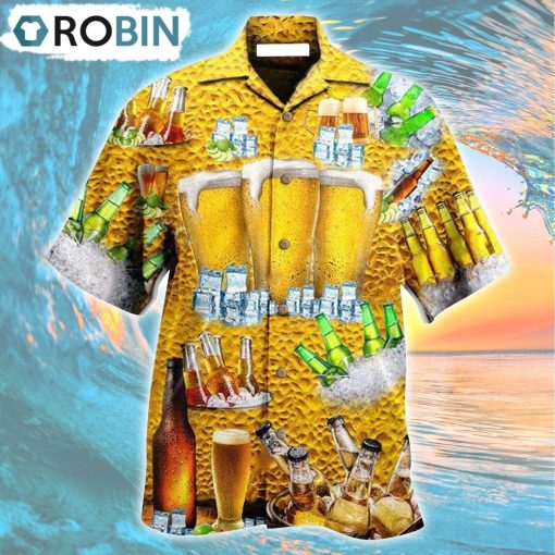 Beer Is BrewTiful Hawaiian Shirt, Gìt for Summer Shirt