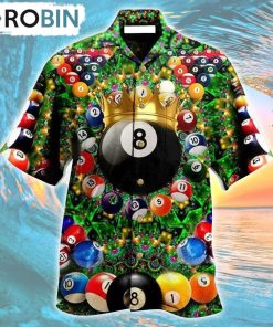Billiard Warning Pool On Duty Hawaiian Shirt, Gìt for Summer Shirt