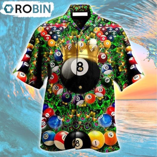 Billiard Warning Pool On Duty Hawaiian Shirt, Gìt for Summer Shirt