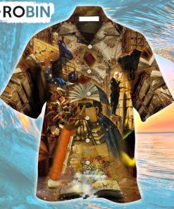 Book Mysterious Librarian Hawaiian Shirt, Gìt for Summer Shirt Book Mysterious Librarian Hawaiian Shirt, Gìt for Summer Shirt