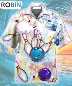Bowling Art Hawaiian Shirt, Gìt for Summer Shirt