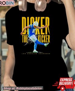Cameron Dicker Los Angeles Chargers Lightning Shirt Cameron Dicker Los Angeles Chargers Lightning Shirt