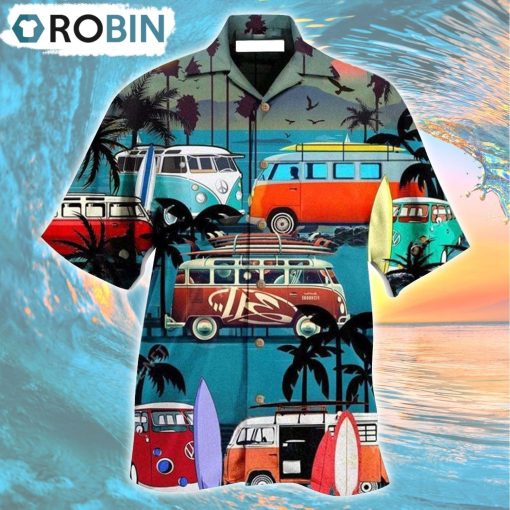 Camping Enjoy Your Van Life Hawaiian Shirt, Gìt for Summer Shirt