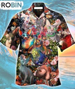 Cat All I Need Is Sphynx Cats Hawaiian Shirt, Gìt for Summer Shirt
