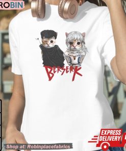 Cat Berserk Funny Shirt Cat Berserk Funny Shirt
