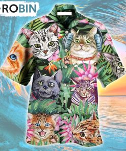 Cat Is My Life Funny Hawaiian Shirt, Gìt for Summer Shirt Cat Is My Life Funny Hawaiian Shirt, Gìt for Summer Shirt