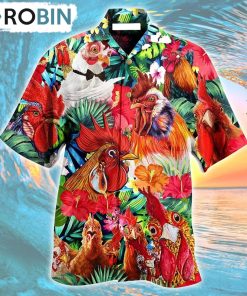Chicken Love Farm Wonder Hawaiian Shirt, Gìt for Summer Shirt