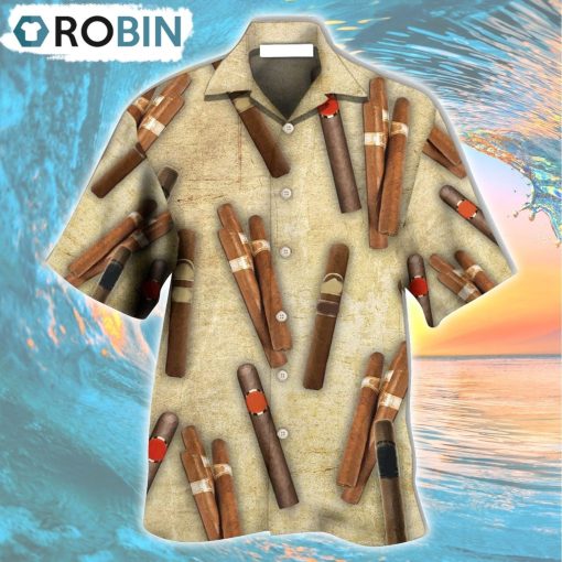 Cigar Oh My Therapy Hawaiian Shirt, Gìt for Summer Shirt
