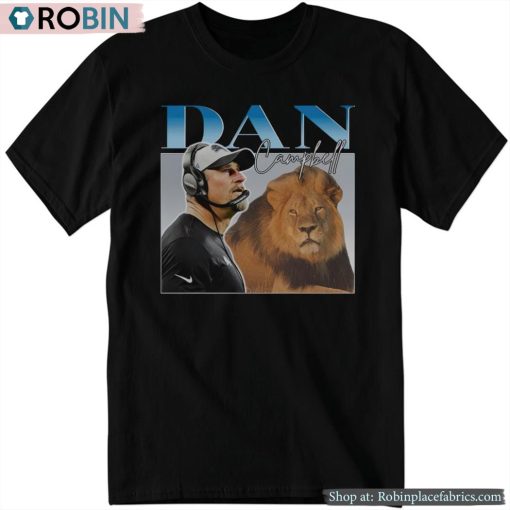 Coach Dan Campbell Vintage Shirt