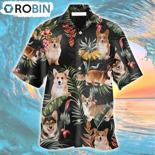 Corgi Tropical Love Dog Hawaiian Shirt, Gìt for Summer Shirt