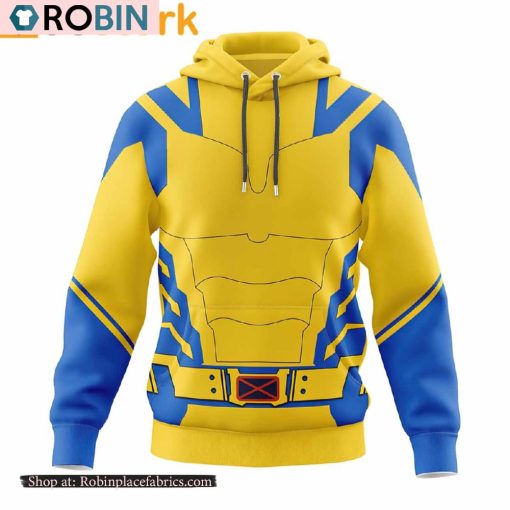 Cosplay Wolverine 3D Unisex Hoodie