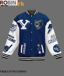 Cougars Rise And Roar Byu Baseball Jacket Cougars Rise And Roar Byu Baseball Jacket