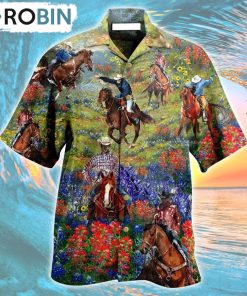 Cowboy Flowers Love Flowers Hawaiian Shirt, Gìt for Summer Shirt Cowboy Flowers Love Flowers Hawaiian Shirt, Gìt for Summer Shirt