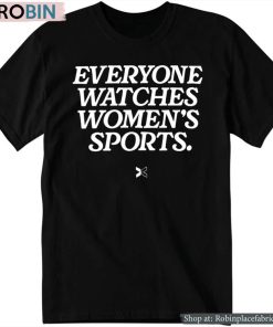 Dawn Staley Wearing Everyone Watches Women’s Sports Shirt
