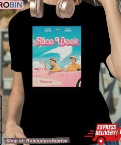 Dazzling Grand Prix Lando Norris And Oscar Piastri Mclaren F1 Race Week Shirt