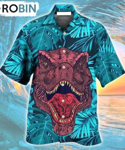 Dinosaur Love Animals Hawaiian Shirt, Gìt for Summer Shirt