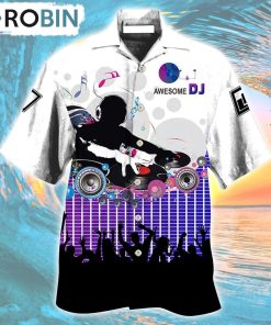 DJ Awesome Sound Remix Hawaiian Shirt, Gìt for Summer Shirt