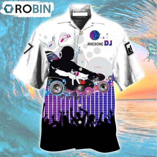 DJ Awesome Sound Remix Hawaiian Shirt, Gìt for Summer Shirt