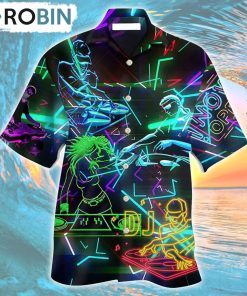 DJ Stunning Color Music Hawaiian Shirt, Gìt for Summer Shirt