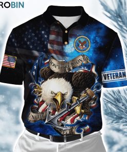Dont Tread On Me Veteran Polo Shirt