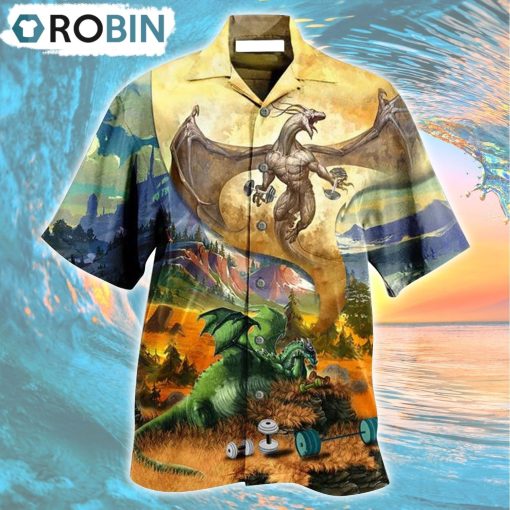 Dragon Gymer Love Life So Cool Hawaiian Shirt, Gìt for Summer Shirt