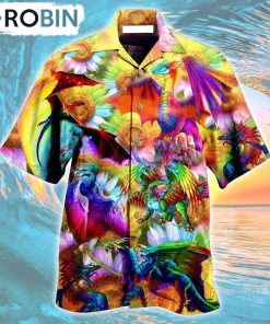 Dragon Keep Calm And Pride On Hawaiian Shirt, Gìt for Summer Shirt