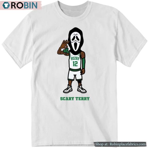 Drew Bledsoe Wearing Scary Terry Rozier Shirt