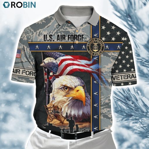 Eagle Us Air Force Polo Shirt