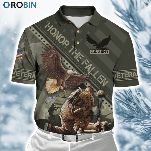 Eagle Us Army Veteran Polo Shirt
