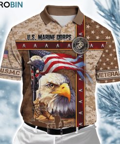 Eagle Us Marine Corps Polo Shirt Eagle Us Marine Corps Polo Shirt