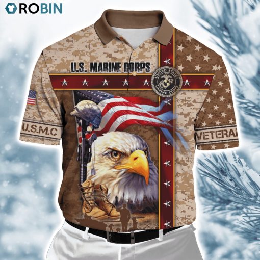 Eagle Us Marine Corps Polo Shirt