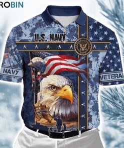 Eagle Us Navy Polo Shirt