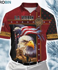 Eagle Us Veteran  Polo Shirt