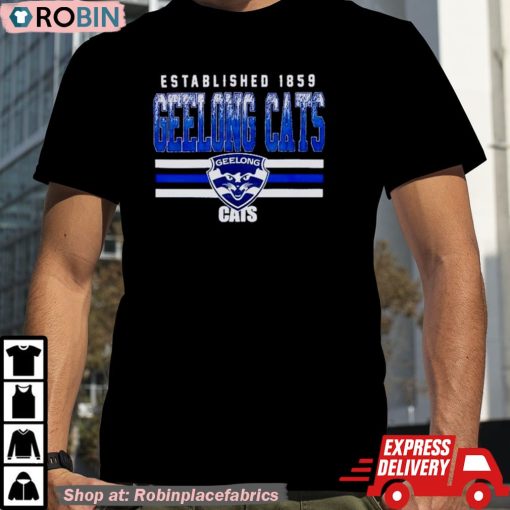 Established 1859 Geelong Cats Classic Shirt