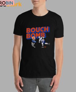 Evan Bouchard Edmonton Oilers Bouch Bomb Shirt Evan Bouchard Edmonton Oilers Bouch Bomb Shirt