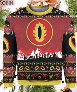 Eye Of Sauron Ugly Christmas Sweater