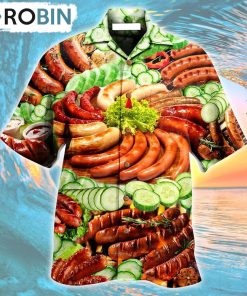 Food Life Is Better With Hot Dog Salad Hawaiian Shirt, Gìt for Summer Shirt