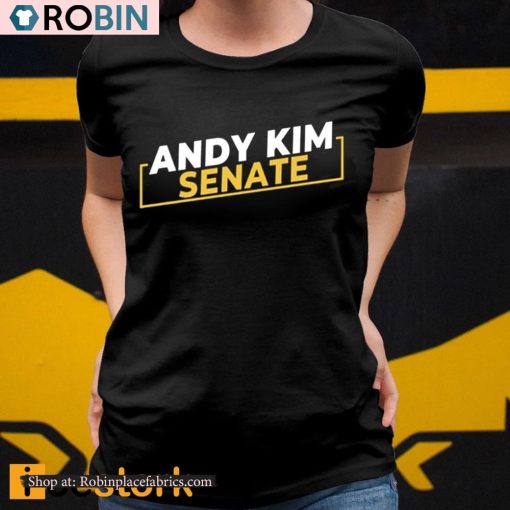Frances Patano Andy Kim for Senate Logo Shirt