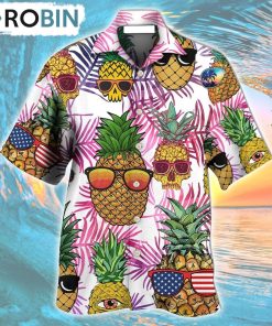 Fruit Hawaii Tropical Pineapple Cool Style Hawaiian Shirt, Gìt for Summer Shirt